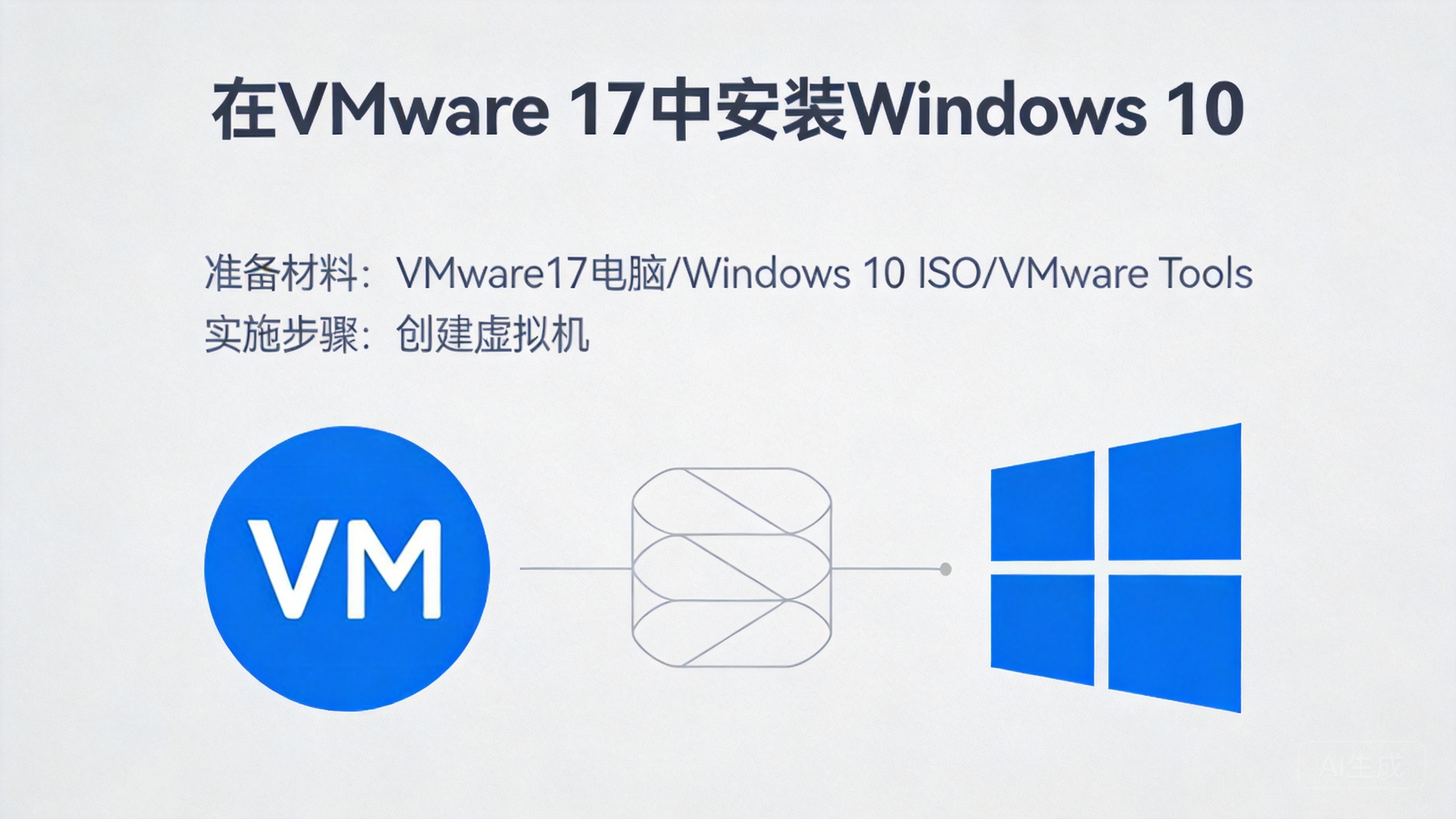 在VMware 17中安装Windows 10